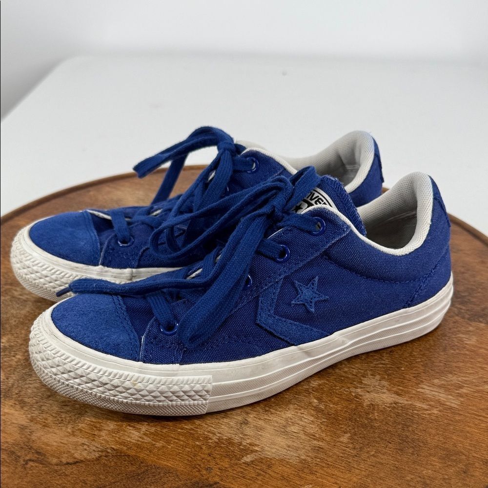 Converse Shoes Wm 6 Mens 4 Blue One Star Lace Up Sneakers All Star